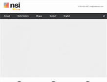 Tablet Screenshot of nsisolution.com